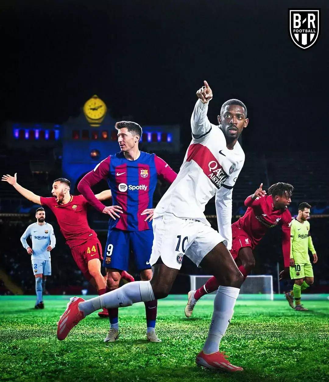 关于巴萨攻势如潮，客场大破对手防线的信息