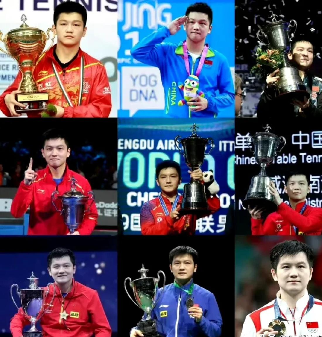 张继科在迪拜的比赛中逆转