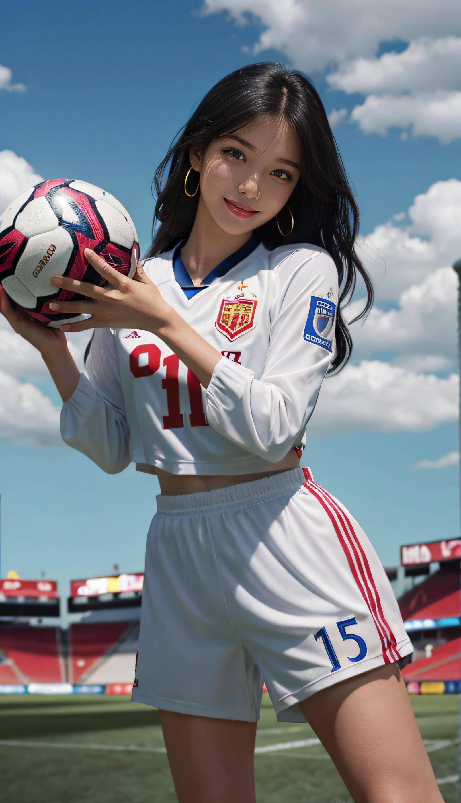 足球领域女性选手展现出众技艺