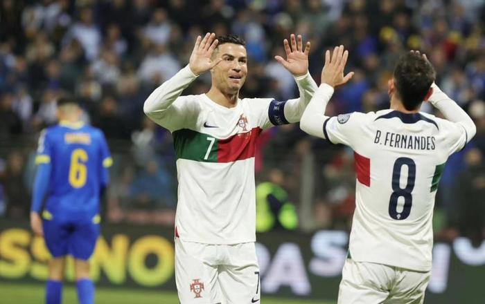 葡萄牙队大胜,强势晋级欧洲杯 葡萄牙队大胜,强势晋级欧洲杯